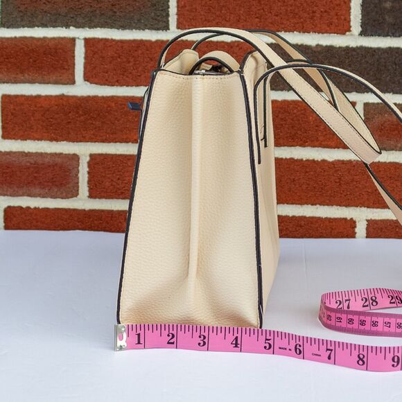 Women's Medium Handbag FRENCH CONNECTION Alisa Pebble Triple Section Satchel - Picture 5 of 11